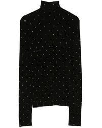 Rabanne - Stud-Embellished Jumper - Lyst