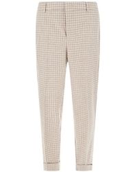 Cruna - Pantalon Fuselé Bergen À Carreaux - Lyst