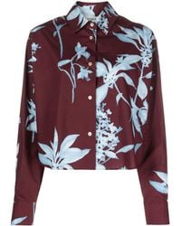 Forte Forte - Floral-print Cotton Shirt - Lyst