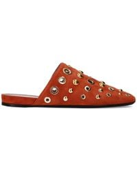 Premiata - Flache Mules Mit Ösen - Lyst