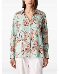 Chantelle - Eliot Floral-Print Pajama Shirt - Lyst