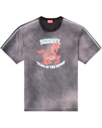 DIESEL - Year Of The Horses Ci-T-Boxt-Horse T-Shirt - Lyst