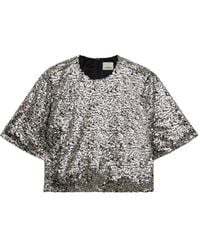 Isabel Marant - Helga Sequined Top - Lyst