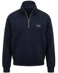 Michael Kors - Satin Patch Mock Neck Knitwear - Lyst