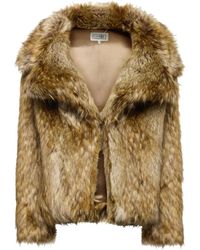 MM6 by Maison Martin Margiela - Chaqueta con cierre oculto - Lyst