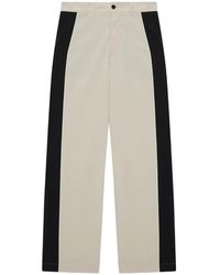 MSGM - Pantalones A Rayas Laterales - Lyst