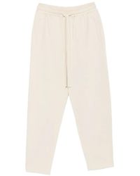 Psophia - Drawstring Elasticated-Waist Track Pants - Lyst