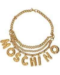 Moschino - Armband Mit Logo - Lyst