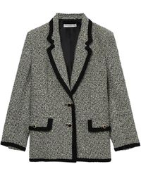 Alessandra Rich - ツイード シングルジャケット - Lyst