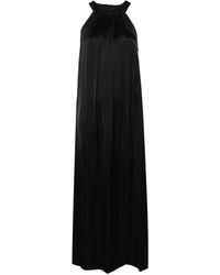 Societe Anonyme - Kathleen Embroidered-logo Long Dress - Lyst