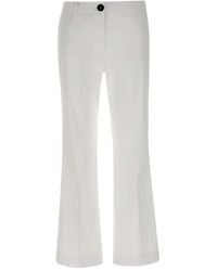 Marella - Pressed-Crease Trousers - Lyst
