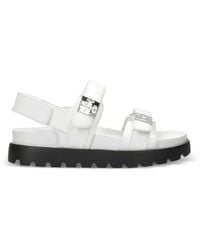 Tory Burch - Logo-Detail Sandals - Lyst