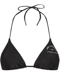 KARL LAGERFELD - Rue St-Guillaume Triangle Bikini Top - Lyst