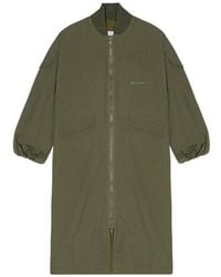 Ganni - Seersucker Shell Coat - Lyst