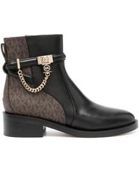MICHAEL Michael Kors - Hamilton 60mm レザーアンクルブーツ - Lyst