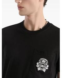 Dolce & Gabbana - Dolce & Gabbana T-Shirt With Embroidery - Lyst