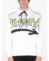 DISCLAIMER - Drawstring Graphic Hoodie - Lyst