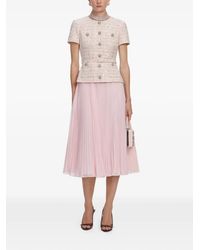 Self-Portrait - Embellished Midi Dress - Lyst