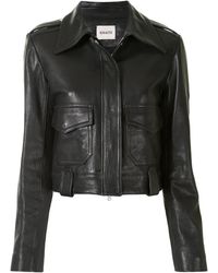 KHAITE - The Cordelia Leren Jack - Lyst