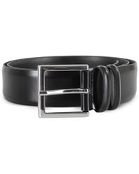 Orciani - Square-Buckle Leather Belt - Lyst