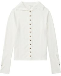 Rag & Bone - Buttoned Collared Knitwear - Lyst