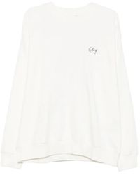 Obey - Paper Rose Graphic-Print Sweatshirt - Lyst