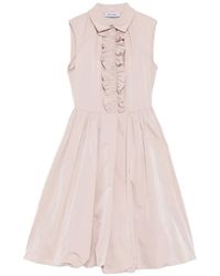 Dice Kayek - Robe Courte À Volants - Lyst