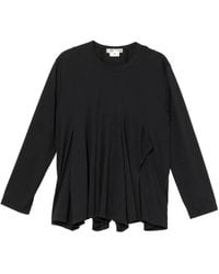 Comme des Garçons - Draped T-Shirt - Lyst