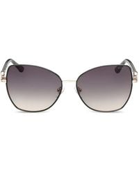 GUESS EYEWEAR - Geometric-Frame Sunglasses - Lyst