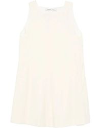 Carven - Sleeveless Round-Neck Dress - Lyst