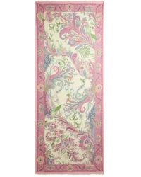 Etro - Paisley-Pattern Scarf - Lyst