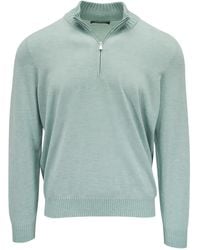 Gran Sasso - Quarter-Zip Sweater - Lyst