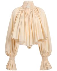 KHAITE - Blusa Durer - Lyst