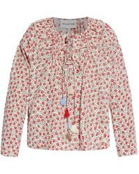 Munthe - Bluse mit Blumen-Print - Lyst