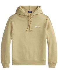 Polo Ralph Lauren - Drawstring Hood Long-Sleeve Sweatshirt With Rib-Knit Cuffs & Pockets - Lyst