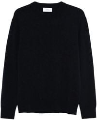 Lardini - Jersey De Canalé Con Cuello Redondo - Lyst