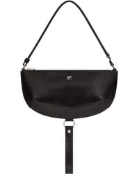 Courreges - Holy Eclipse Leather Shoulder Bag - Lyst