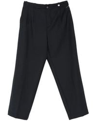 Myths - Pleated-Front Wide-Leg Trousers - Lyst