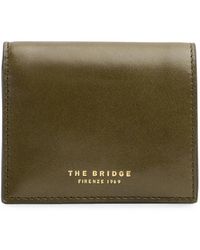 The Bridge - Lara Logo-Print Leather Wallet - Lyst