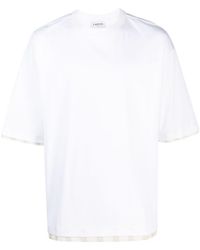Lanvin - T-Shirt im Layering-Look - Lyst