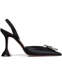 AMINA MUADDI - Begum Sling Embellished Slingback Pumps - Lyst