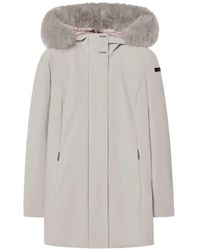 Rrd - Surflex Faux-Fur Trim Jacket - Lyst