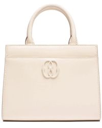 Bally - Logo-plaque Leather Tote Bag - Lyst