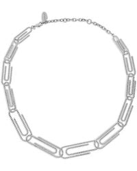 Off-White c/o Virgil Abloh - Crystal-Embellished Necklace - Lyst