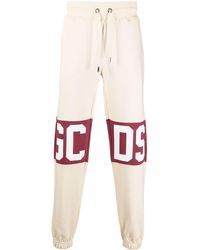 Gcds - Logo-print Cotton Track Pants - Lyst