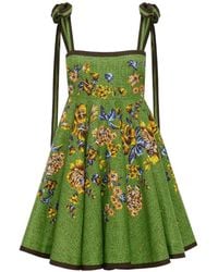 ALÉMAIS - Phyllis Linen Mini Dress - Lyst
