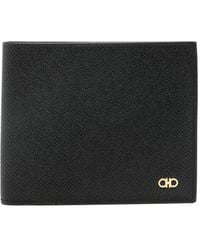 Ferragamo - Bi-Fold Micro Gancini Wallet - Lyst