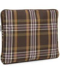 Bimba Y Lola - Hunter Tartan Jacquard Laptop Sleeve - Lyst