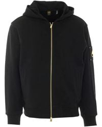 Moose Knuckles - Hoodie Zippé À Plaque Logo - Lyst