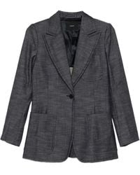 JOSEPH - Patch-Pocket Single-Breasted Blazer - Lyst